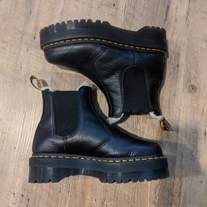 Dr Martens Faux Fur Lined Platform 2976